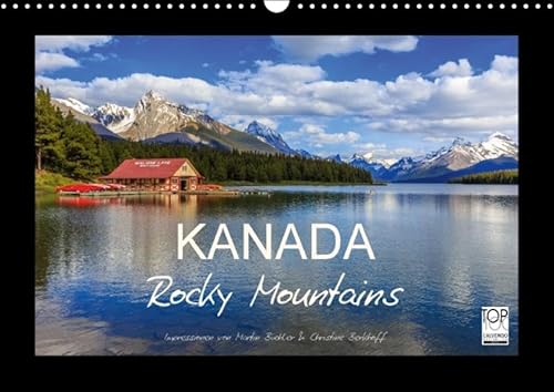 9783664133727: KANADA - Rocky Mountains (Wandkalender 2016 DIN A3 quer): Bilderreise durch eine faszinierende Bergwelt (Monatskalender, 14 Seiten) (Calvendo Landschaft und Natur)