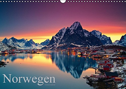 9783664253241: Norwegen (Wandkalender 2016 DIN A3 quer): Landschaften in Nord Norwegen auf den Lofoten und Vesteralen (Monatskalender, 14 Seiten) (Calvendo Natur)