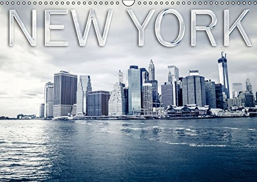 9783664330249: New York (Wandkalender 2016 DIN A3 quer): Die schnsten Fotos des Big Apple (Monatskalender, 14 Seiten)
