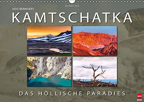 9783664580460: KAMTSCHATKA (Wandkalender 2016 DIN A3 quer): Das hllische Paradies (Monatskalender, 14 Seiten)