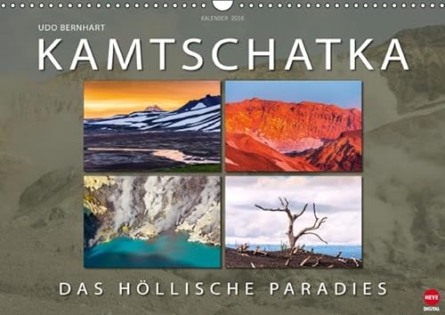 9783664580460: KAMTSCHATKA (Wandkalender 2016 DIN A3 quer): Das hllische Paradies (Monatskalender, 14 Seiten)
