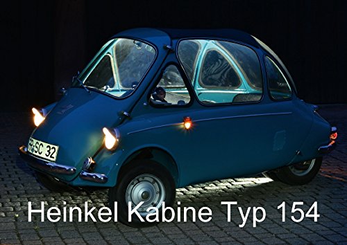 9783664589241: Heinkel Kabine Typ 154 (Posterbuch DIN A2 quer): Klein - fein und flott (Posterbuch, 14 Seiten )