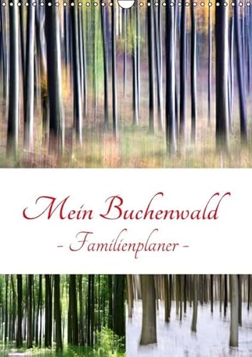 9783664674848: Mein Buchenwald - Familienplaner (Wandkalender 2016 DIN A3 hoch)