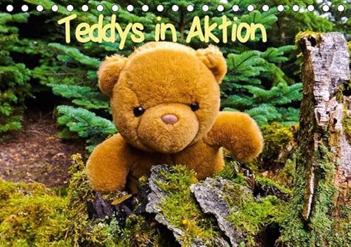 9783664988921: Teddys in AktionCH-Version (Tischkalender 2017 DIN A5 quer): Teddybren erobern den Wald. (Monatskalender, 14 Seiten )