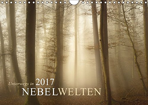 9783665302450: Unterwegs in Nebelwelten (Wandkalender 2017 DIN A4 quer): Unterwegs in zauberhaften Nebellandschaften (Monatskalender, 14 Seiten )