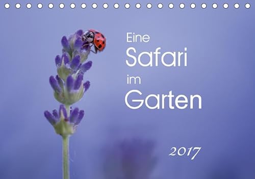 Eine Safari im Garten (Tischkalender 2017 DIN A5 quer): Schmetterlinge, Raupen & Co., direkt vor der Haustür (Monatskalender, 14 Seiten ) - Irma van der Wiel