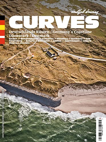 Imagen de archivo de Curves: Germany's Coastline | Denmark (English and German Edition) a la venta por Books From California