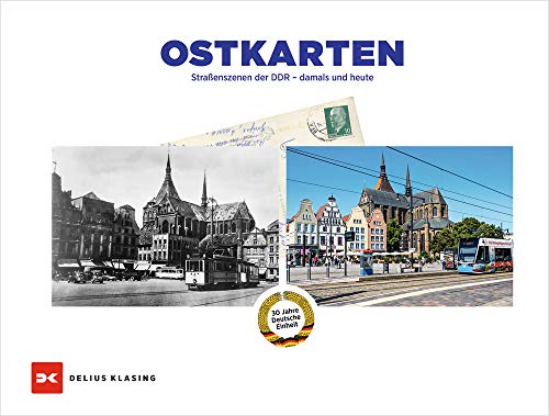 Stock image for Ostkarten - Straenszenen der DDR - damals und heute for sale by Versandantiquariat Jena