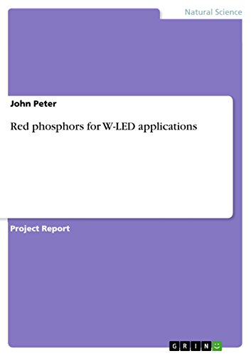 9783668043053: Red phosphors for W-LED applications