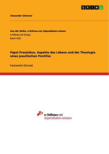 Beispielbild fr Papst Franziskus. Aspekte des Lebens und der Theologie eines jesuitischen Pontifex zum Verkauf von Buchpark