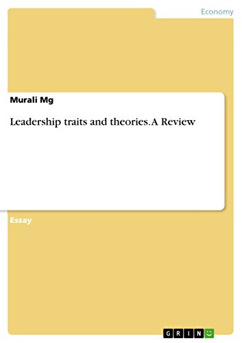 9783668098558: Leadership traits and theories. A Review