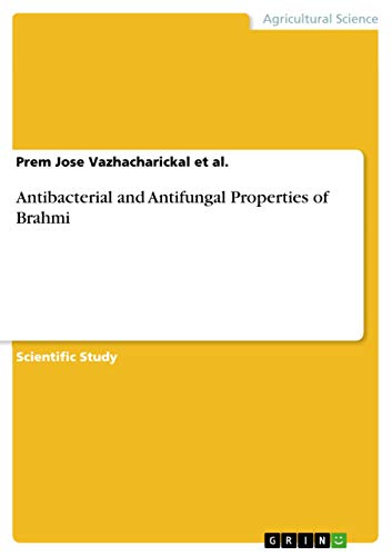 9783668444294: Antibacterial and Antifungal Properties of Brahmi