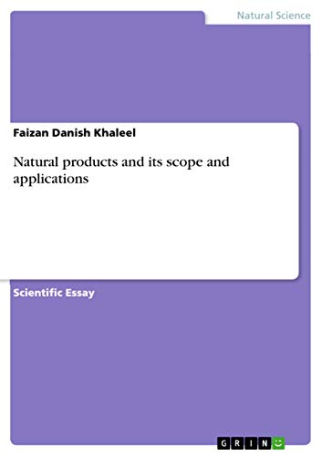 9783668757127: Natural products and its scope and applications