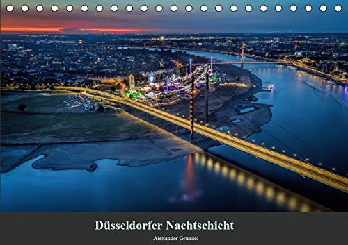 Stock image for Dsseldorfer Nachtschicht (Tischkalender 2019 DIN A5 quer): Dsseldorfer Stadtansichten bei Nacht. (Monatskalender, 14 Seiten ) (CALVENDO Orte) for sale by medimops