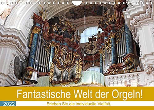 Beispielbild fr Fantastische Welt der Orgeln (Wandkalender 2022 DIN A4 quer) zum Verkauf von medimops