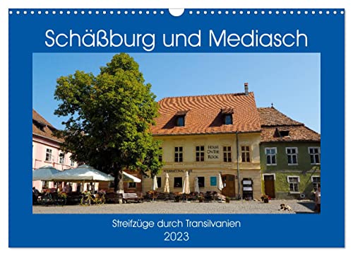 Schäßburg und Mediasch - Streifzüge durch Transilvanien (Wandkalender 2023 DIN A3 quer) : Ein fotografischer Streifzug durch einen Teil von Siebenbürgen, mit dem Schwerpunkt in und um Schäßburg, Mediasch und Saschiz (Monatskalender, 14 Seiten ) - Anneli Hegerfeld-Reckert