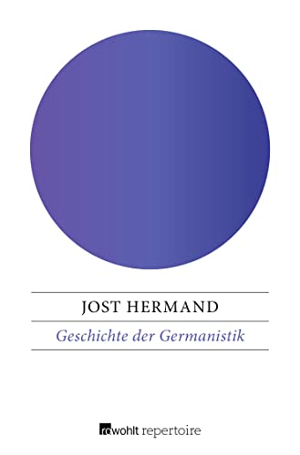 9783688100293: Hermand, J: Geschichte der Germanistik