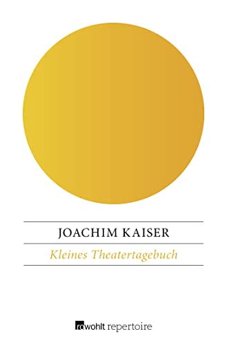 Stock image for Kleines Theatertagebuch for sale by medimops
