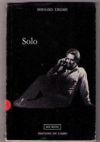 Stock image for Solo for sale by Librairie Theatrum Mundi