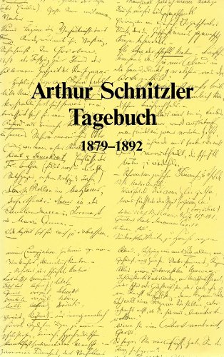 Tagebuch 1879-1931: 1879-1892 (German Edition) (9783700111856) by Schnitzler, Arthur