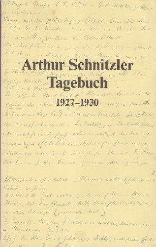 9783700121206: Tagebuch 1879-1931: 1927-1930 (German Edition)