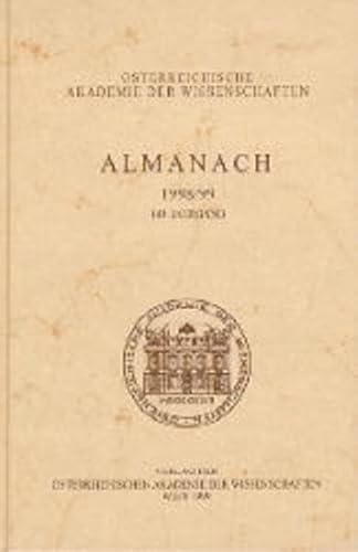 Beispielbild fr Almanach der Akademie der Wissenschaften / 148. Jahrgang: 1997/98 zum Verkauf von medimops