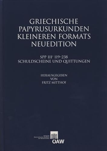 Imagen de archivo de Griechische Papyrusurkunden kleineren Formats Neuedition a la venta por ISD LLC