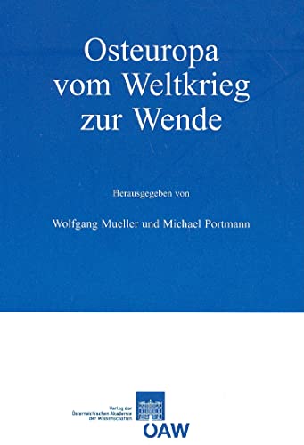 Beispielbild fr Osteuropa vom Weltkrieg zur Wende (Zentraleuropa-Studien) (German Edition) [Soft Cover ] zum Verkauf von booksXpress
