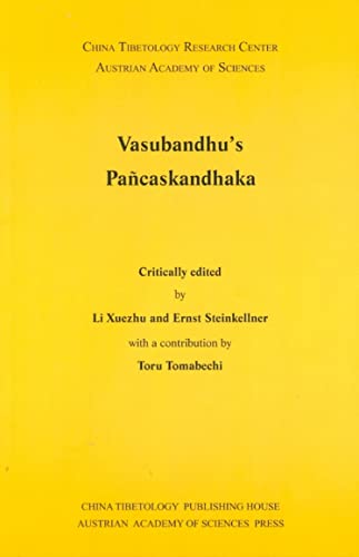 Imagen de archivo de Vasubandhus Pancaskandhaka a la venta por ISD LLC