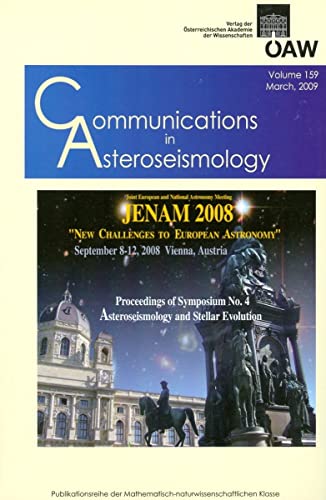 Stock image for Communications in Asteroseismology Volume 159, 2009 for sale by ISD LLC