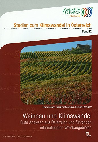 Stock image for Weinbau und Klimawandel for sale by ISD LLC