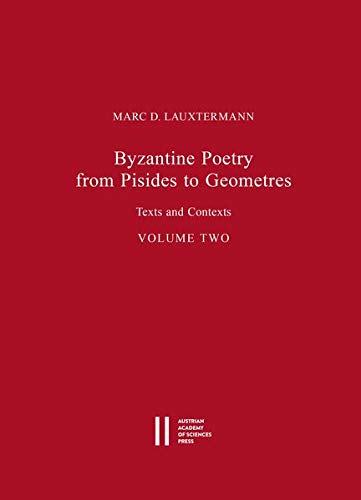Beispielbild fr Byzantine Poetry from Pisides to Geometres zum Verkauf von ISD LLC