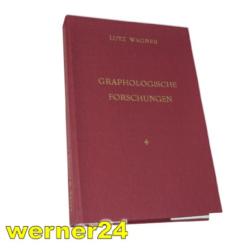 Beispielbild fr Graphologische Forschungen. Mit 227 Schriftbeispielen. zum Verkauf von Altstadt Antiquariat Rapperswil