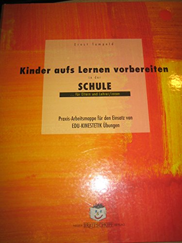 Beispielbild fr Kinder aufs Lernen vorbereiten. Fr Schler zum Verkauf von medimops