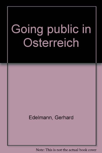 Going public in Österreich. von