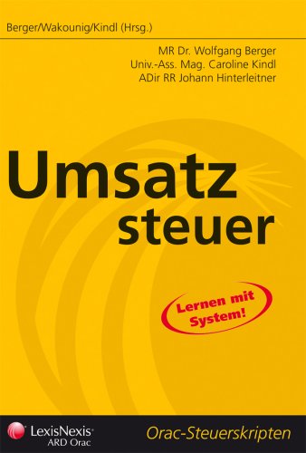Stock image for Steuerrecht - Umsatzsteuer for sale by medimops