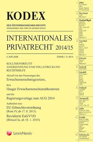 9783700755067: KODEX Internationales Privatrecht 2014/15