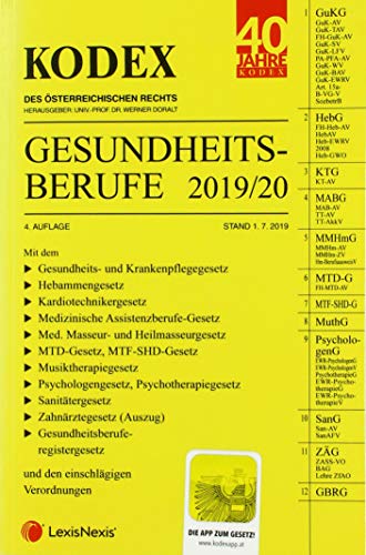Imagen de archivo de KODEX Gesundheitsberufe 2019/2020 a la venta por medimops