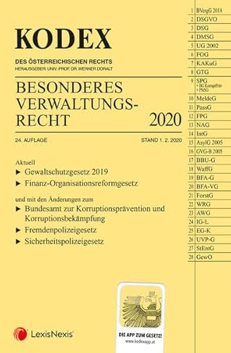 Stock image for KODEX Besonderes Verwaltungsrecht 2020 for sale by medimops