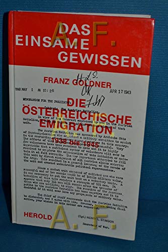 Die österreichische Emigration 1938-1945