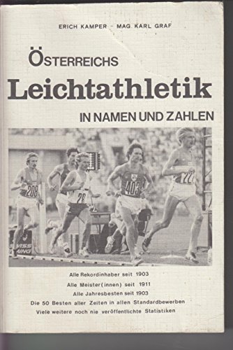 Stock image for sterreichs Leichtathletik in Namen und Zahlen for sale by medimops