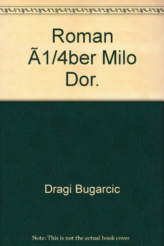9783701310654: Roman ber Milo Dor