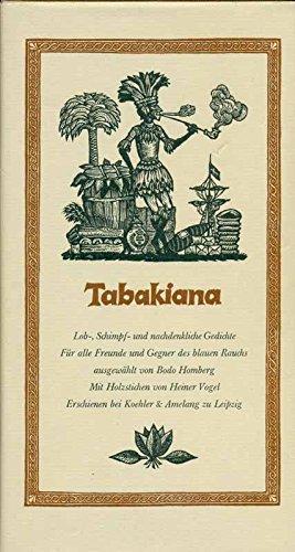 Stock image for Tabakiana for sale by Leserstrahl  (Preise inkl. MwSt.)
