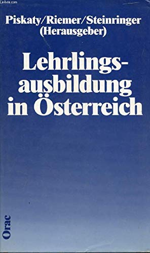 Beispielbild fr LEHRLINGSAUSBILDUNG IN STERREICH zum Verkauf von medimops