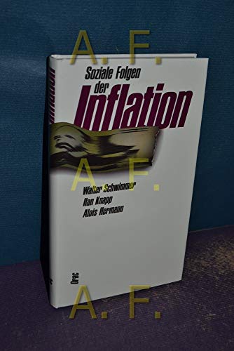 Beispielbild fr Soziale Folgen der Inflation zum Verkauf von Antiquariat Wortschatz