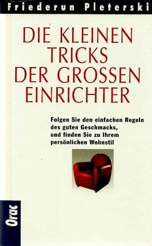 Imagen de archivo de Die kleinen Tricks der groen Einrichter a la venta por medimops