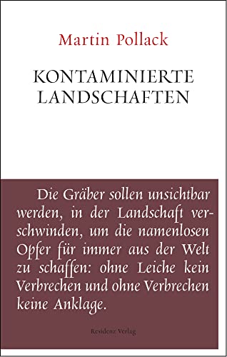 Beispielbild fr Kontaminierte Landschaften zum Verkauf von Blackwell's