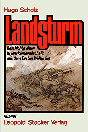 Imagen de archivo de Landsturm. Geschichte einer Kriegskameradschaft aus dem Ersten Weltkrieg. Roman a la venta por medimops