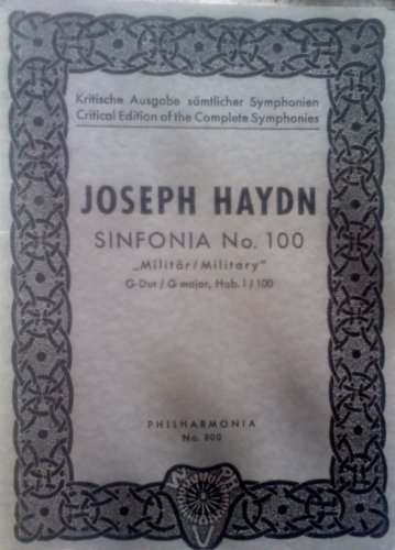 Symphony 100, G Major, Military (9783702405380) by Haydn; Landon