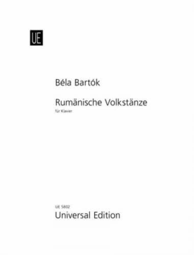 Romanian Folk Dances for Piano: UE5802 (German Edition) (9783702410650) by Bela Bartok